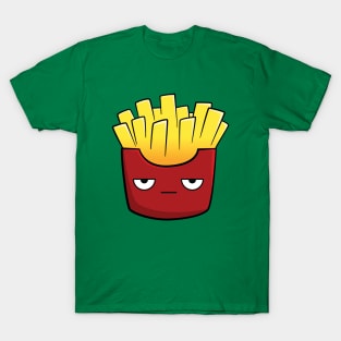 Cute, Kawaii Cartoon Fries T-Shirt